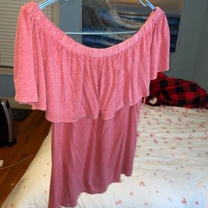 American eagle off the shoulder top